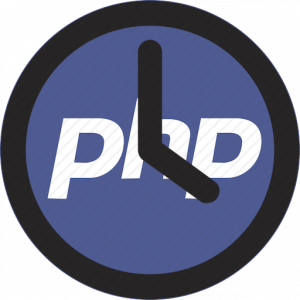 php time now
